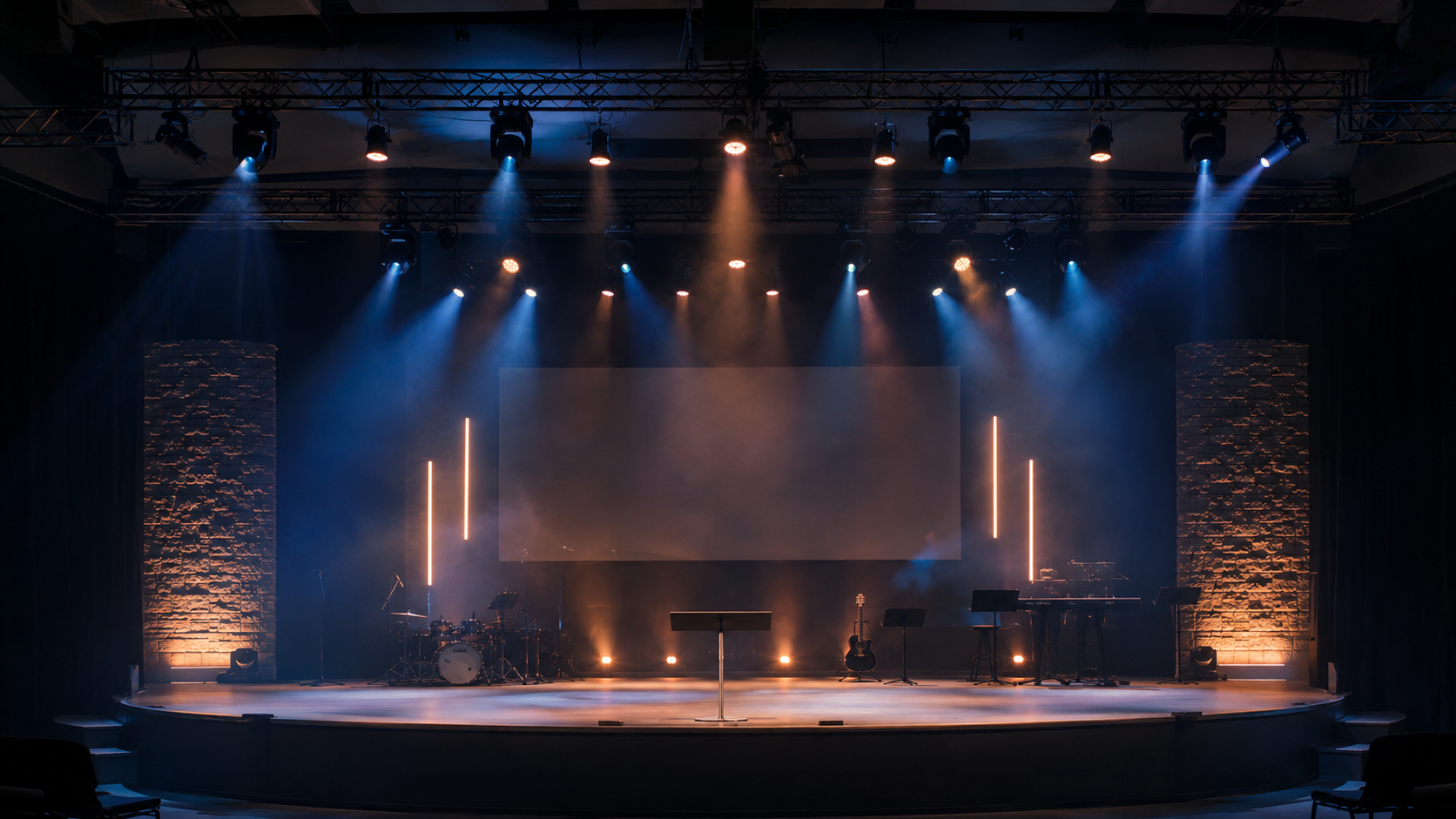 Church lighting rig